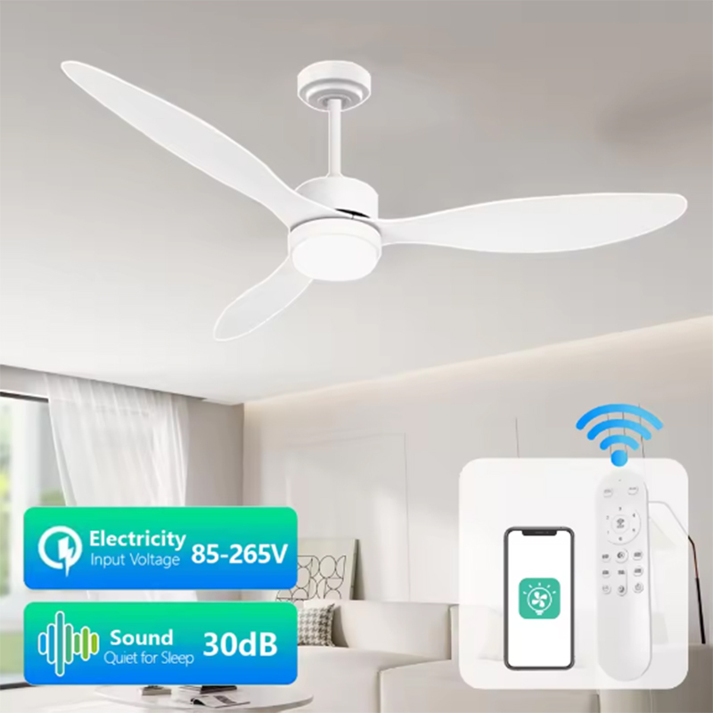 Ceiling Fan Led 3 Blade Modern - Modern LED Ceiling Fan lamps DC