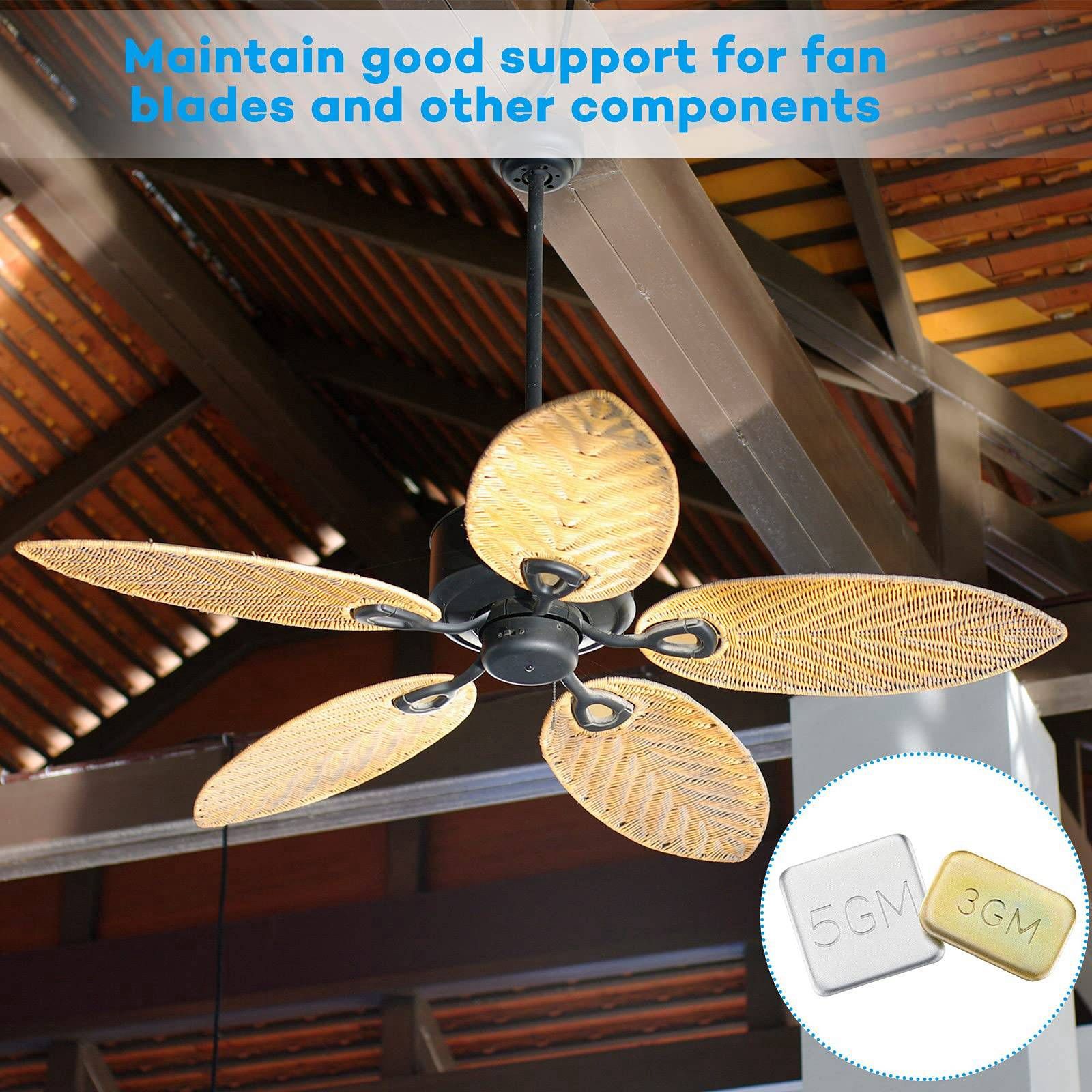 Ceiling Fan Blade Balancing Kit - Quality 6 Sets of Ceiling Fan