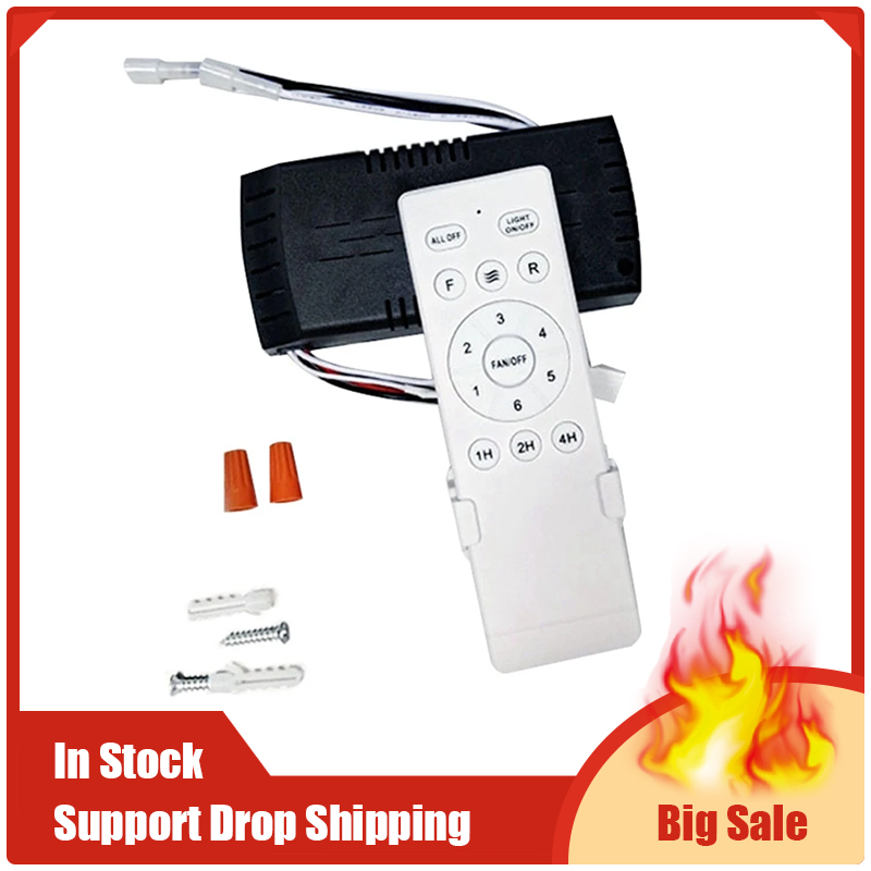 Ceiling Fan Light Kit Replacement - Universal Ceiling Fan Remote Control Kit