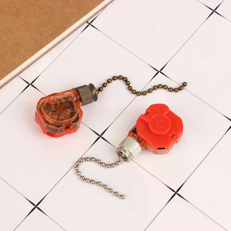 Ceiling Fan Pull Chain Switch - Pull Chain Control Brass 4 Wire