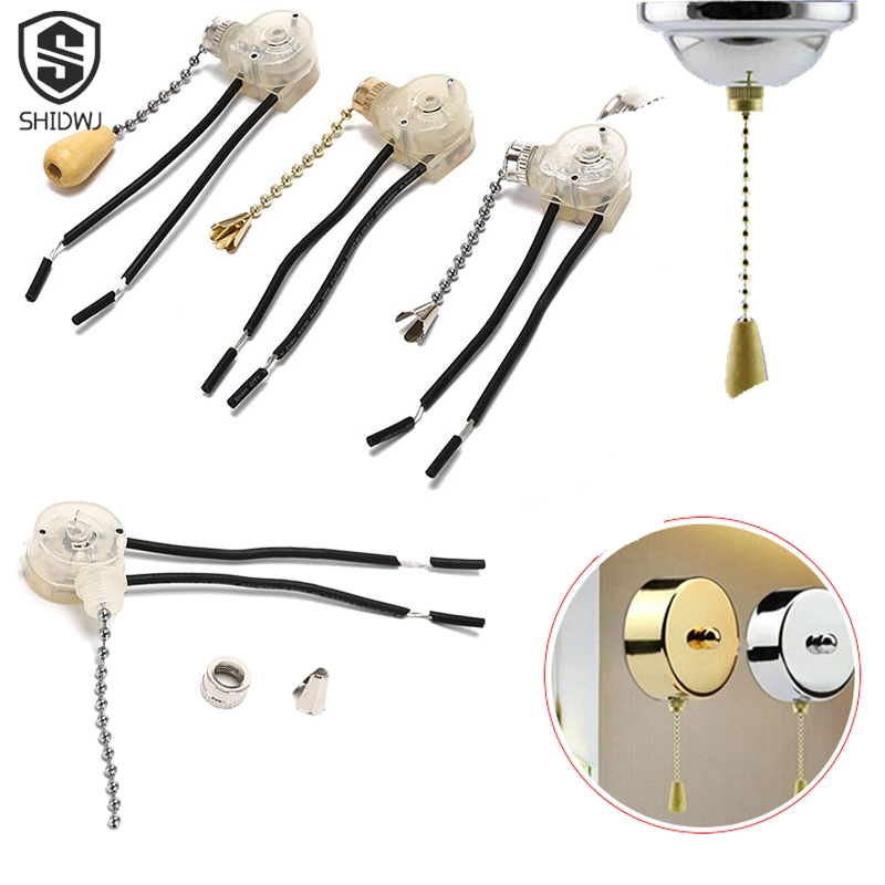 Ceiling Fan Pull Chain Switch - Universal Ceiling Fan Lamp Pull Switch