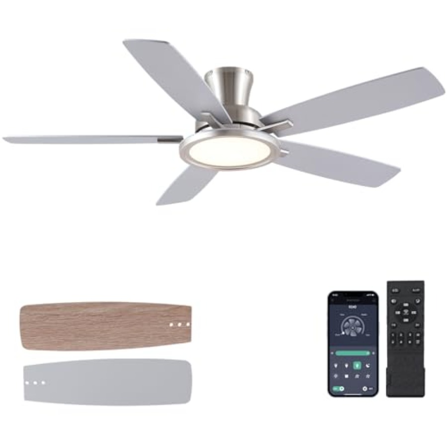 Ceiling Fan Low Profile Flush Mount - 52