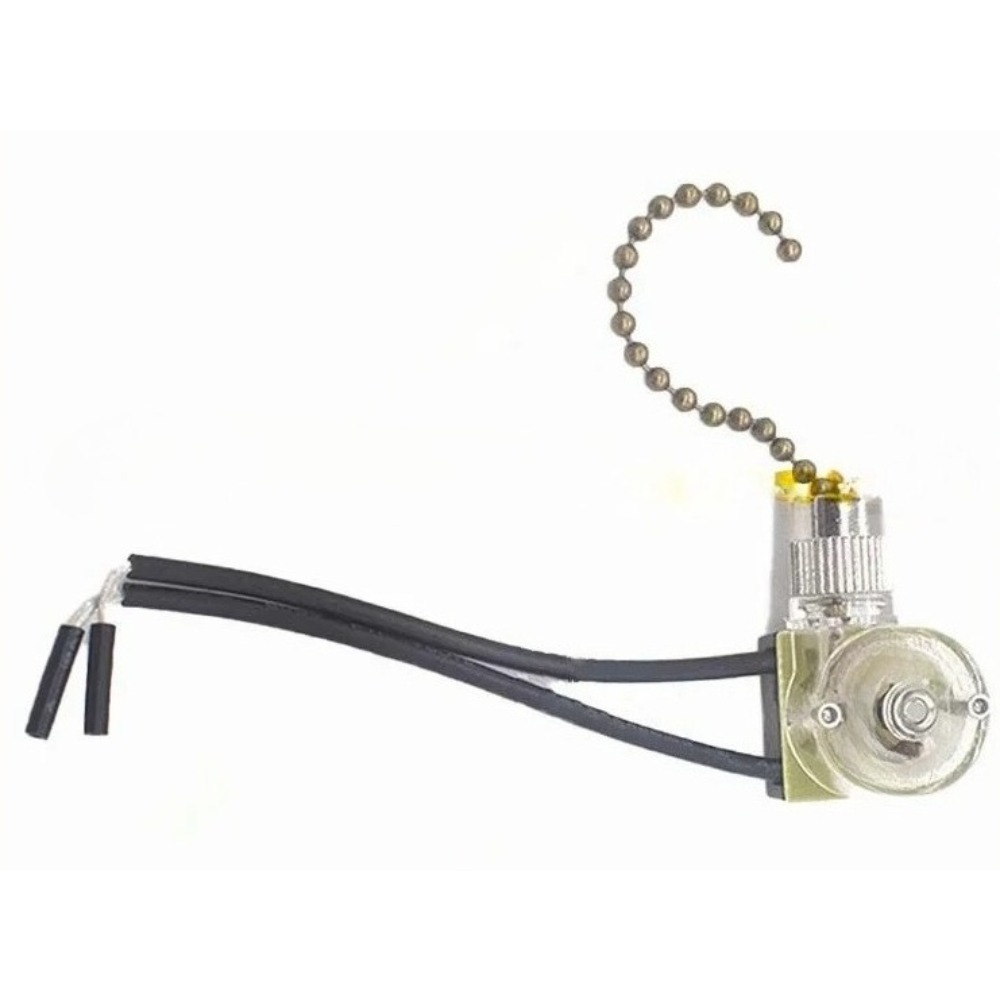 Ceiling Fan Pull Chain Switch - 1PCS Zipper Pull Chain Ceiling Fan