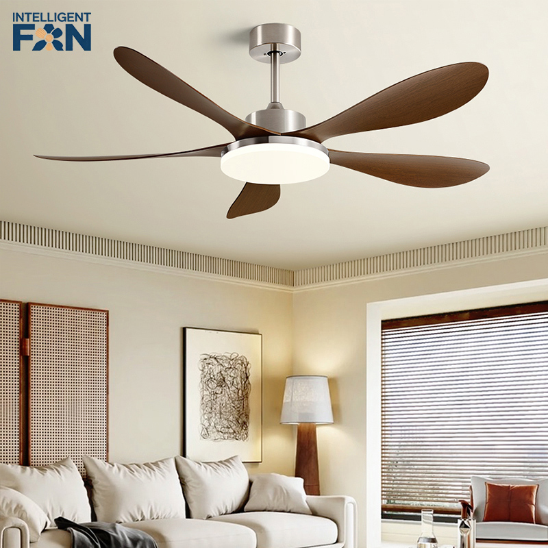 Smart Ceiling Fan With Light Remote - 40/46/56inch 5 Blade DC Motor Ceiling