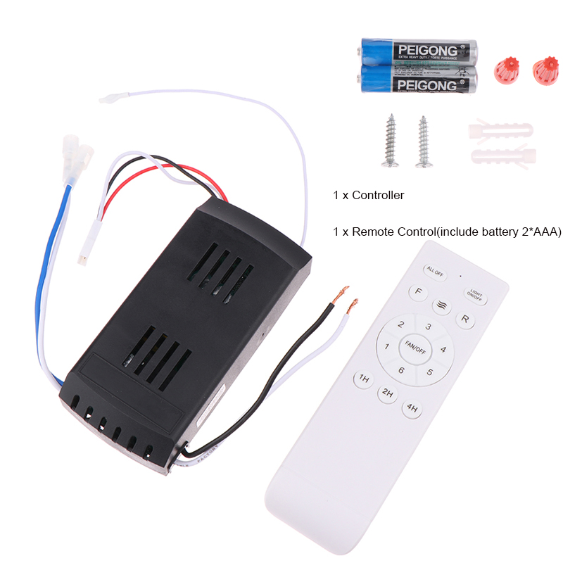 Ceiling Fan Light Kit Replacement - 1set Universal Ceiling Fan Remote Control