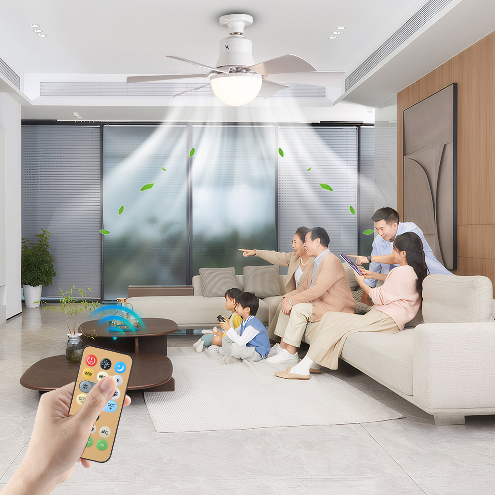 Ceiling Fan Led 3 Blade Modern - Ceiling Fan Light with Remote Timing