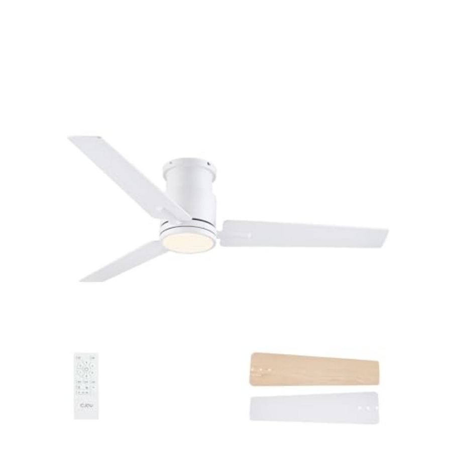 Ceiling Fans with Lights, ch L - Ceiling Fan Low Profile Flush Mount review and price