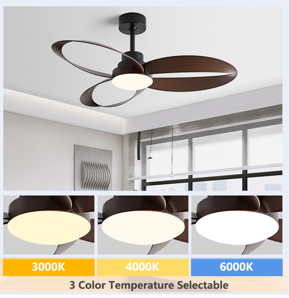 42/52 Inch Ceiling Fan 3 Blade - Ceiling Fan Led 3 Blade Modern review and price