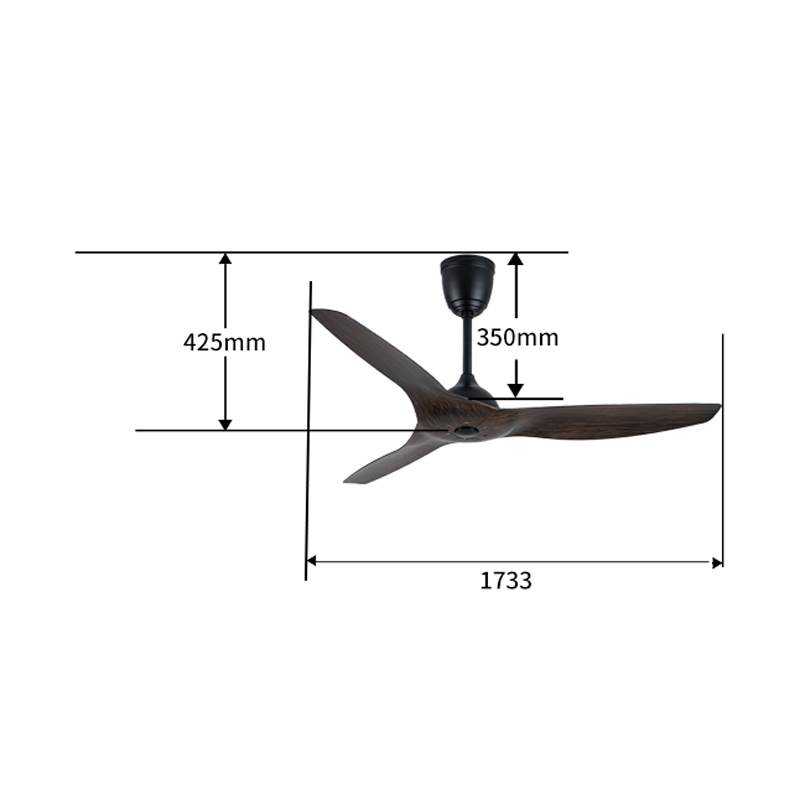 Powerful Metal DC Motor Remote - Ceiling Fan Dc Motor 52 Inch review and price