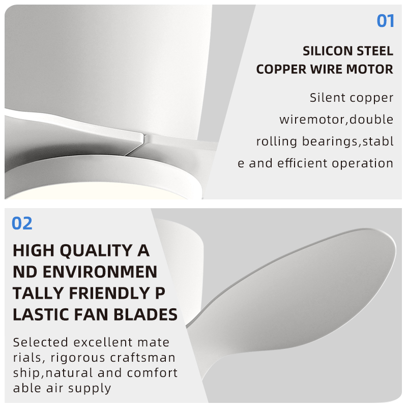 QINIWAKE 25/36 Inch Low Profil - Smart Ceiling Fan With Light Remote review and price