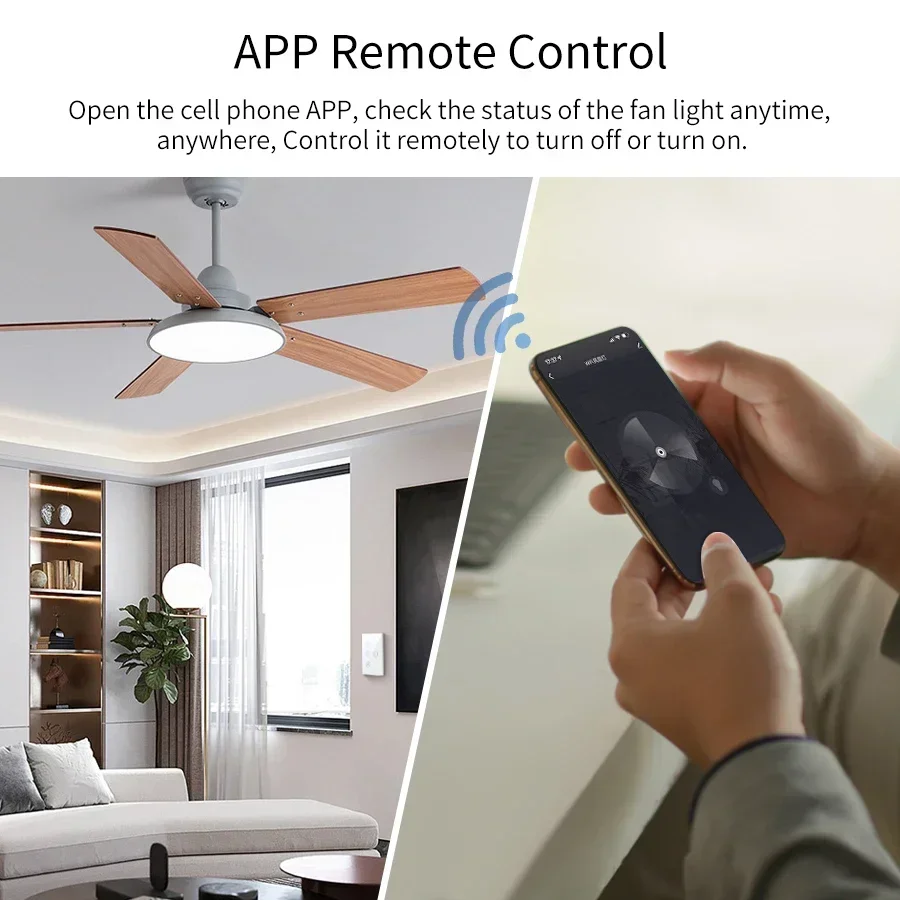Tuya WiFi Ceiling Fan Light Sm - Smart Ceiling Fan Alexa Wifi review and price