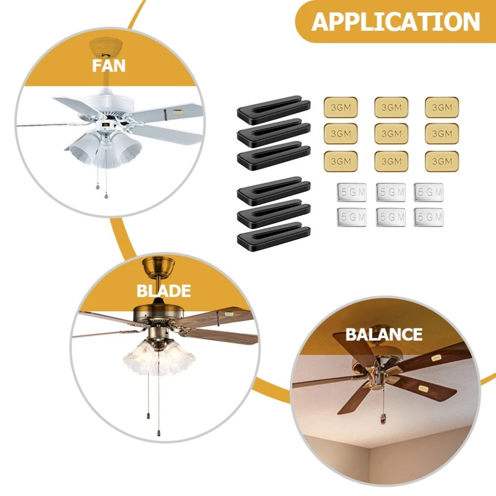 21PCS Metal Ceiling Fan Blade  - Ceiling Fan Blade Balancing Kit review and price