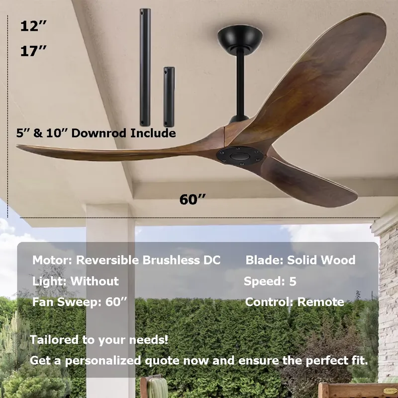 60 Inch Matte Black Ceiling Fa - Ceiling Fan 60 Inch Industrial review and price