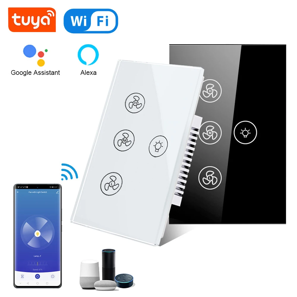 Wifi Smart Switch for Ceiling  - Smart Ceiling Fan Alexa Wifi review and price