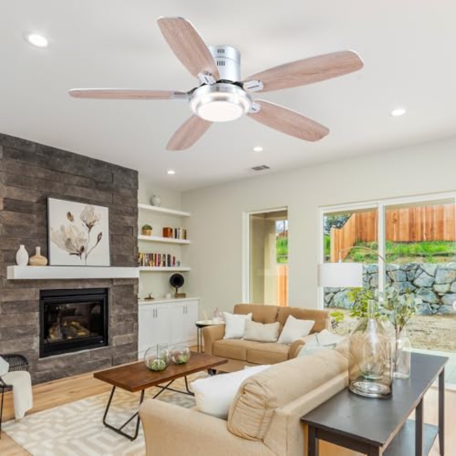 Low Profile Ceiling Fans with  - Ceiling Fan Low Profile Flush Mount review and price