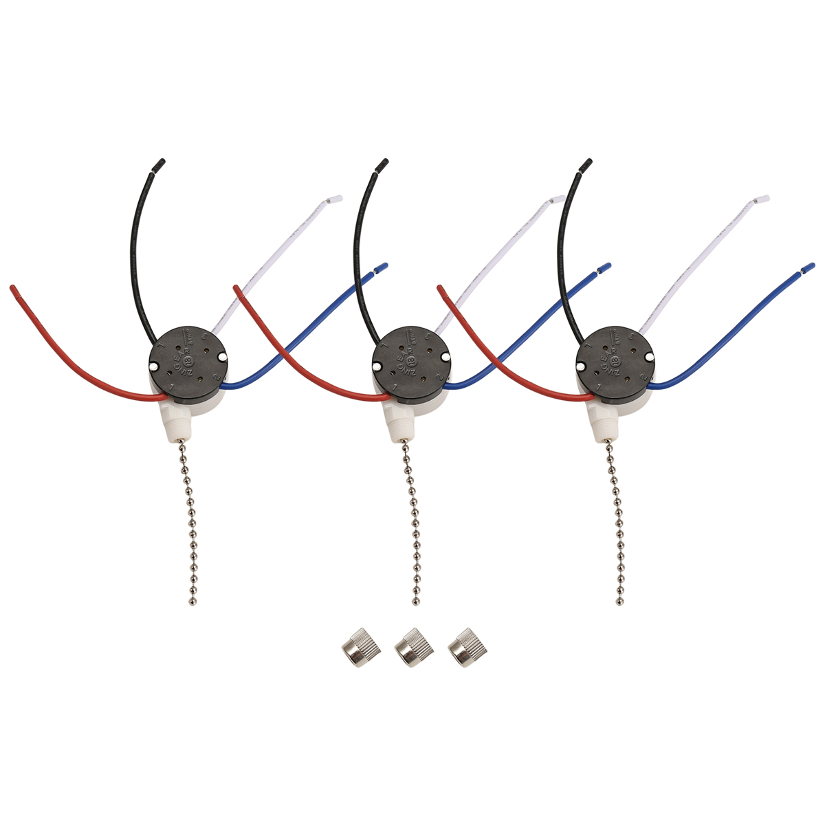 Ze-208s 3 Pcs Ze-208S E89885 3 - Ceiling Fan Pull Chain Switch review and price