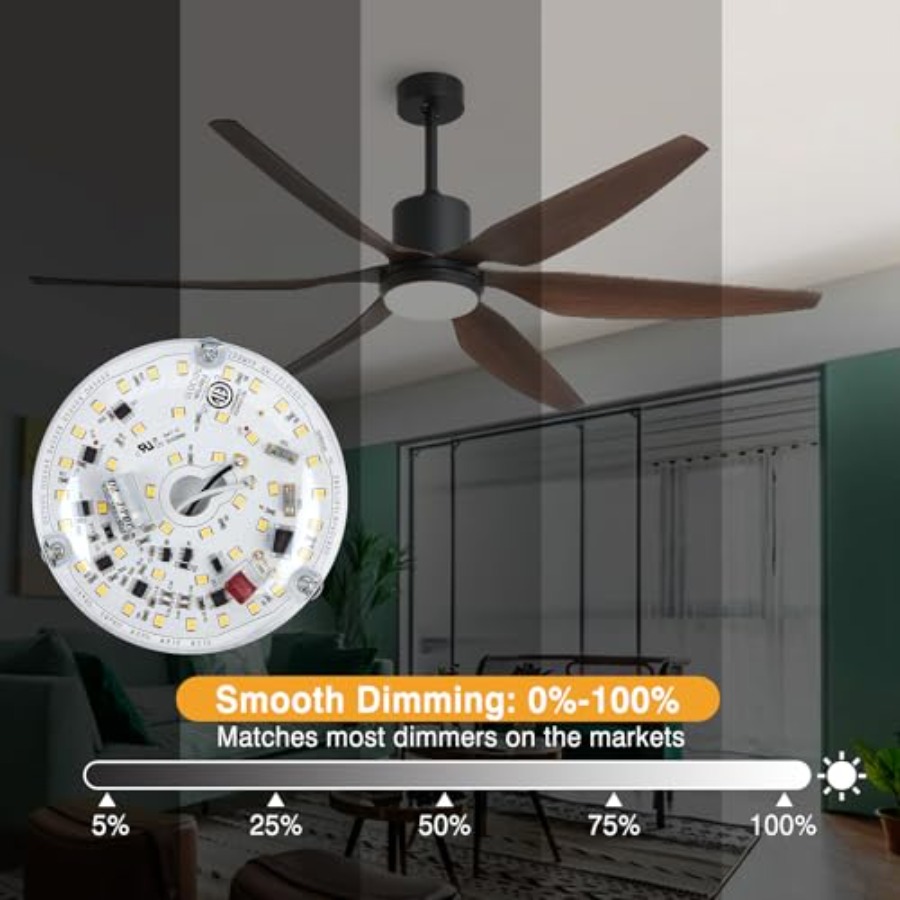 BeVisible N Glow ETL Listed 1  - Ceiling Fan Light Kit Replacement review and price