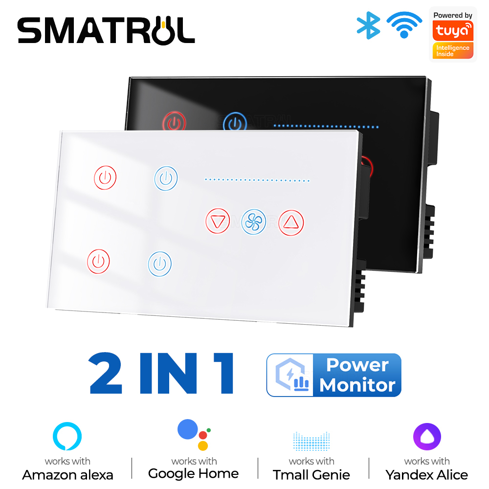 Zigbee WIFI Smart Wall Switch  - Smart Ceiling Fan Alexa Wifi review and price