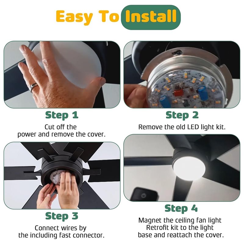 A50Q-Ceiling Fan Light Replace - Ceiling Fan Light Kit Replacement review and price