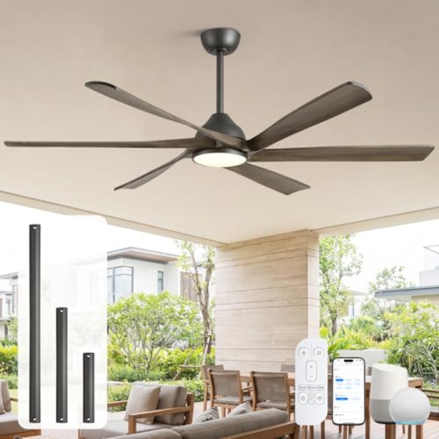 Patio outdoor ceiling fan with - Ceiling Fan Outdoor Damp Rated review and price