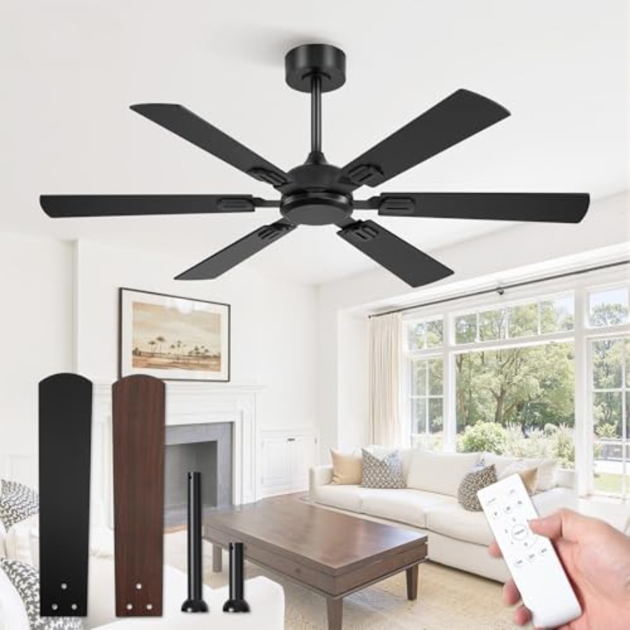 52 Inch Ceiling Fans No Light  - Ceiling Fan Dc Motor 52 Inch review and price