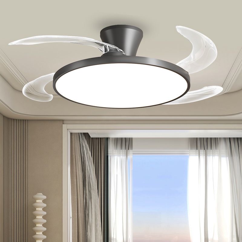 New Ultra-Thin Chandelier Fan  - Ceiling Fan Led 3 Blade Modern review and price
