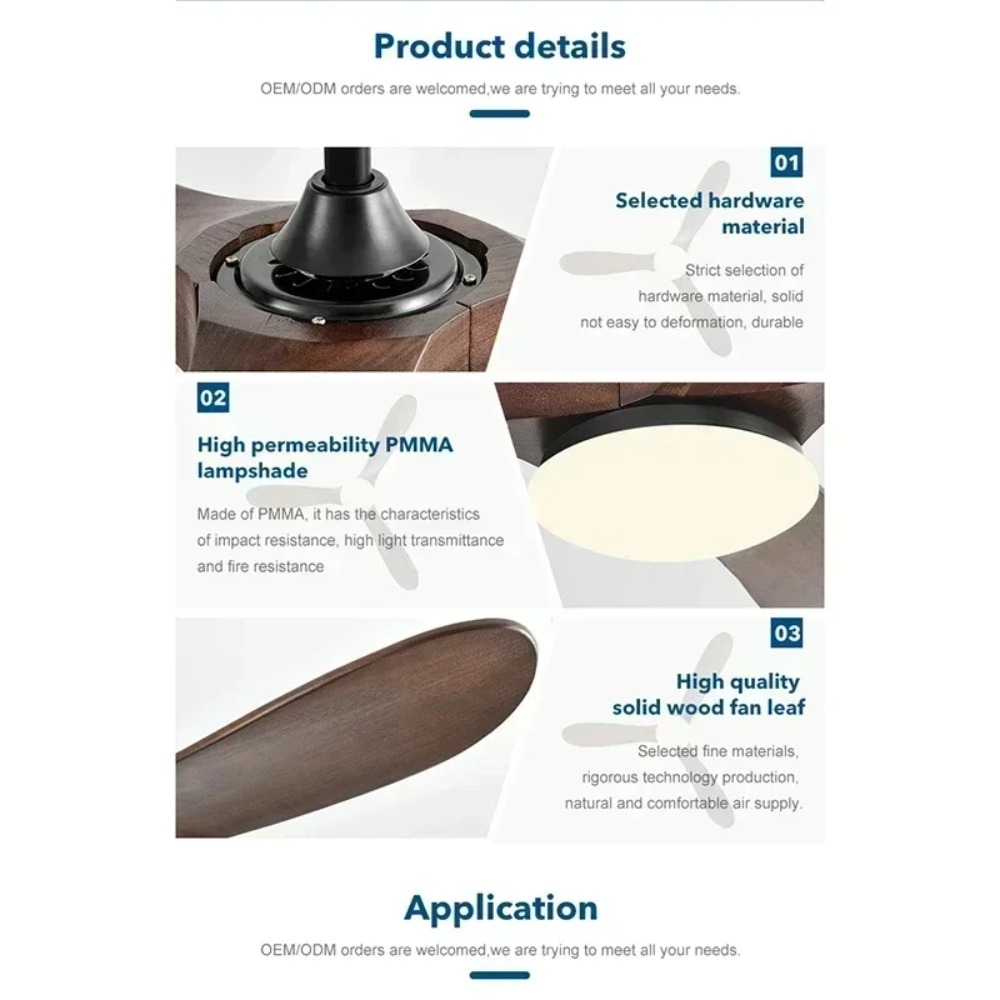 60 Inch Vintage Wooden Ceiling - Ceiling Fan 60 Inch Industrial review and price