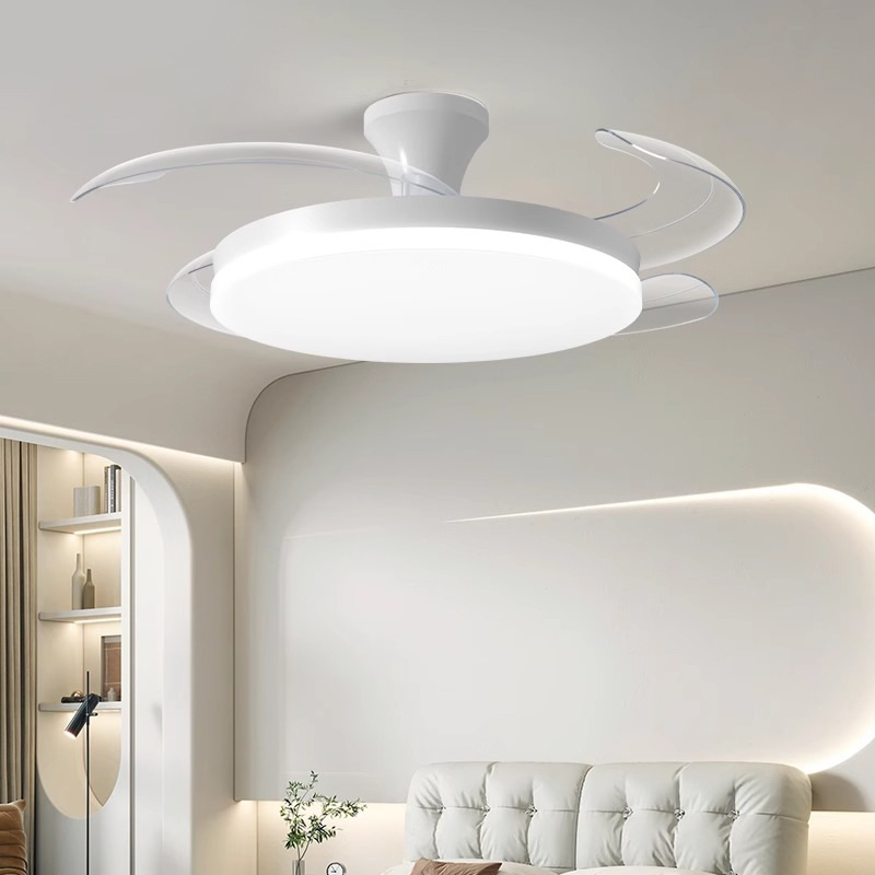 Modern Invisible LED Ceiling F - Smart Ceiling Fan With Light Remote review and price