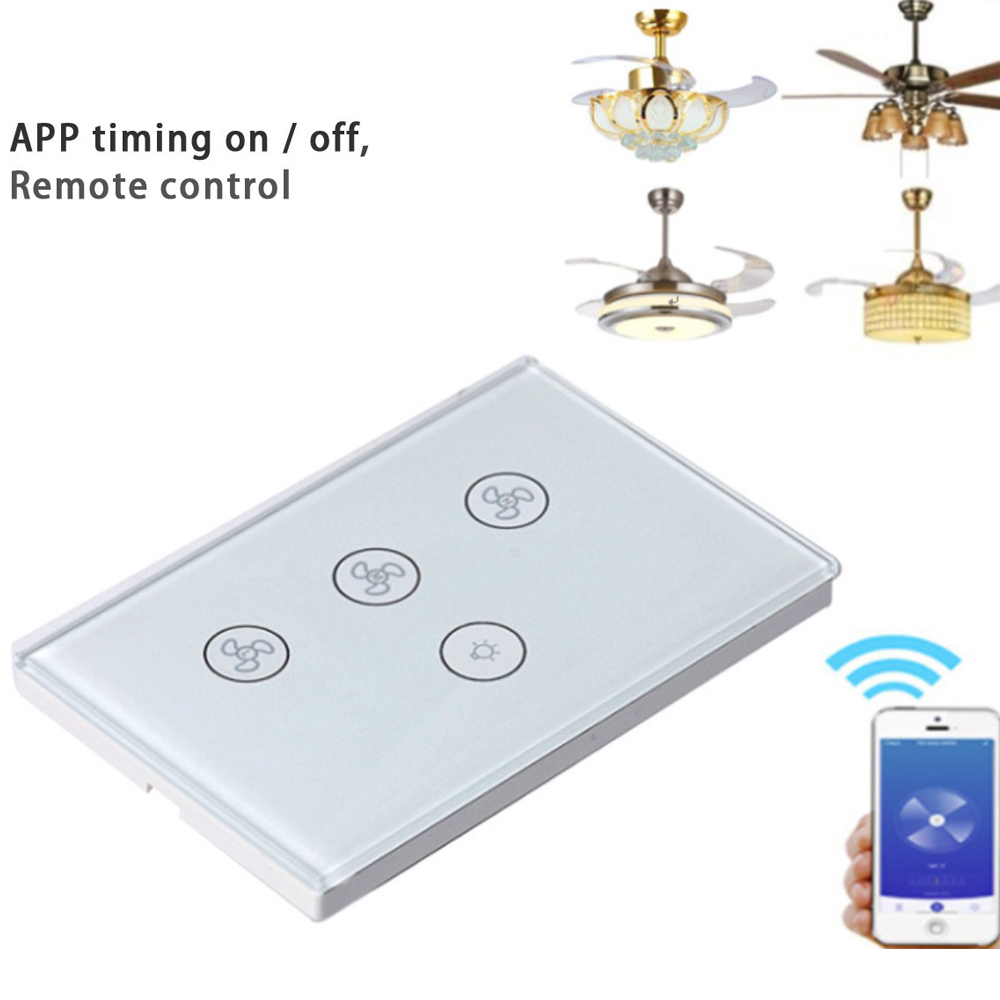 Tuya Wifi Smart Fan Switch Fan - Smart Ceiling Fan Alexa Wifi review and price