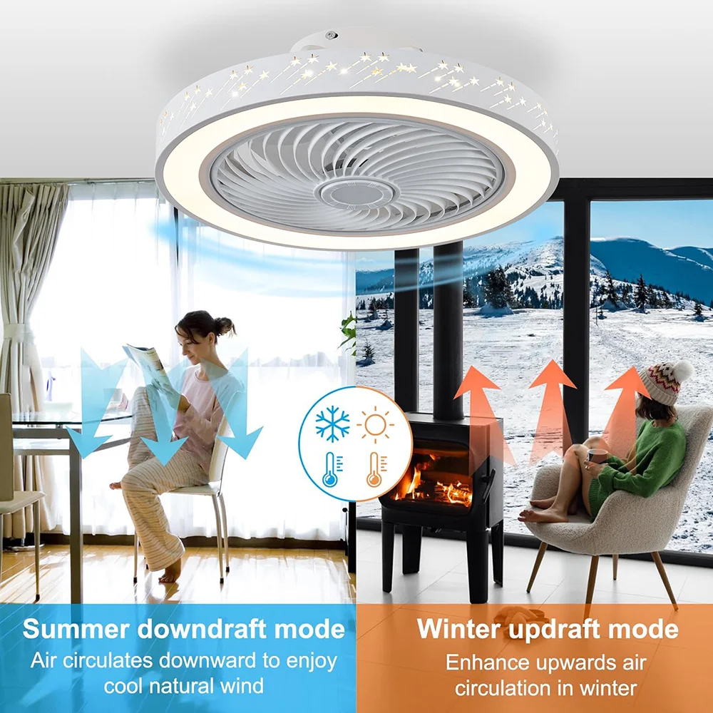 Smart App Control 46CM Ceiling - Smart Ceiling Fan With Light Remote review and price