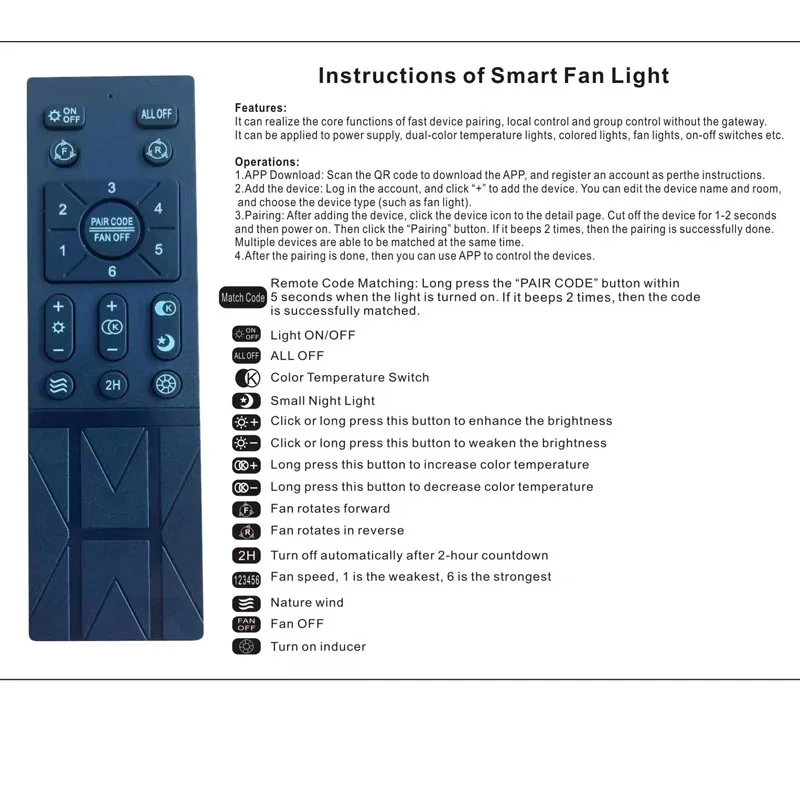 Smart App Control 46CM Ceiling - Smart Ceiling Fan With Light Remote review and price