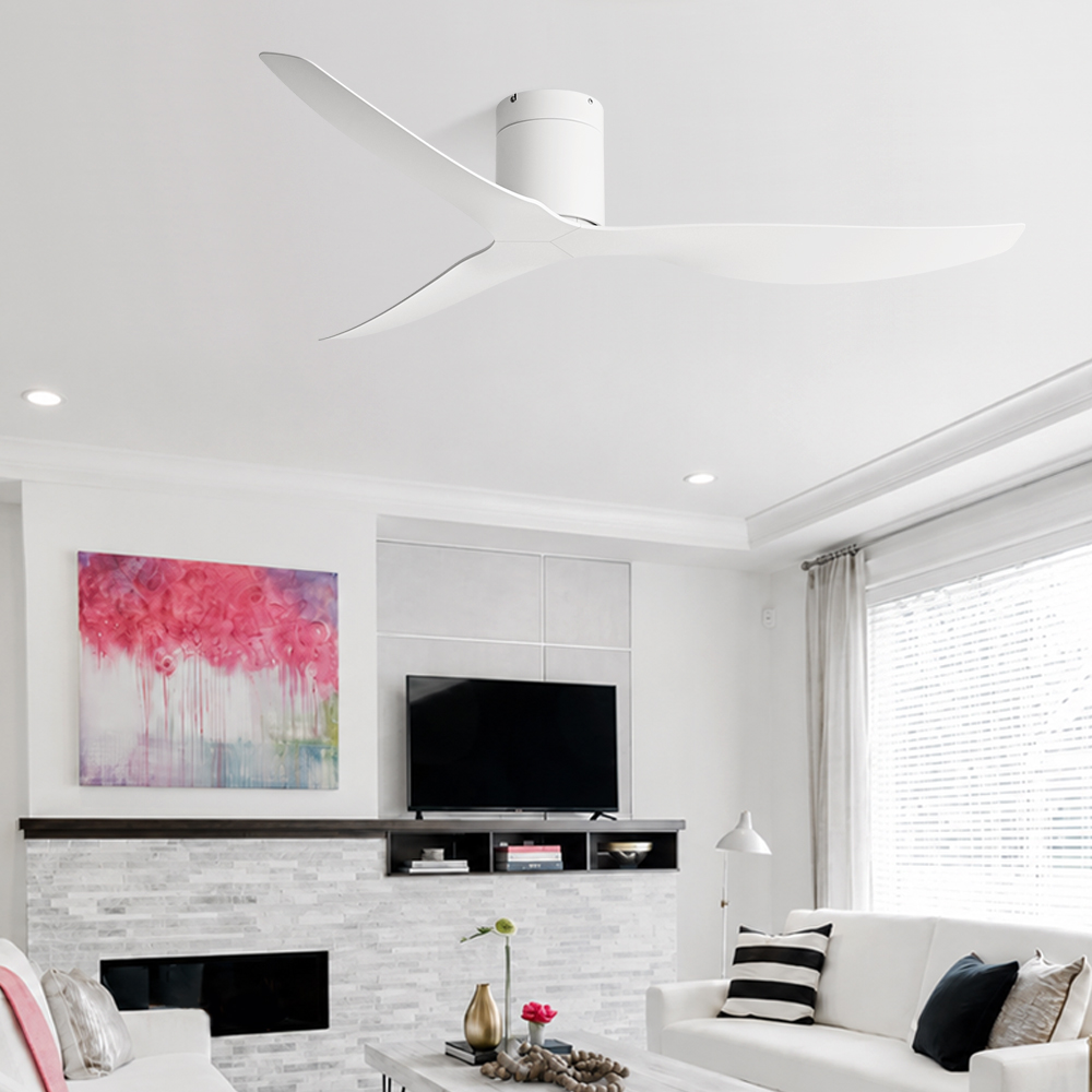QINIWAKE 45/52/60 Inch Ceiling - Ceiling Fan With Remote Control Reversible review and price