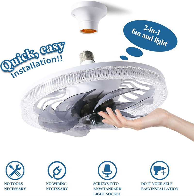 Ceiling Fans with Lights, Sock - Ceiling Fan Low Profile Flush Mount review and price