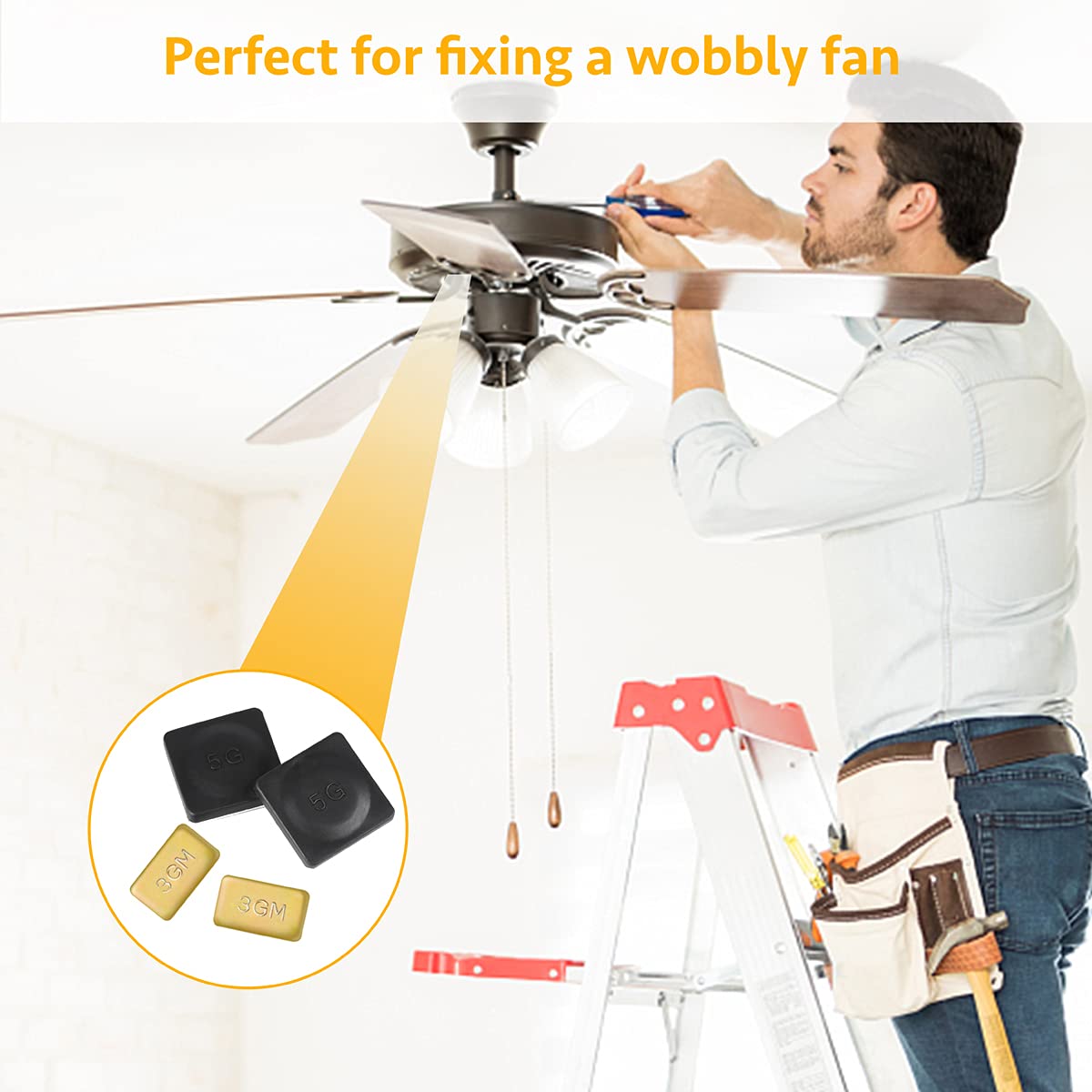 Y39A-8 Sets Ceiling Fan Blade  - Ceiling Fan Blade Balancing Kit review and price
