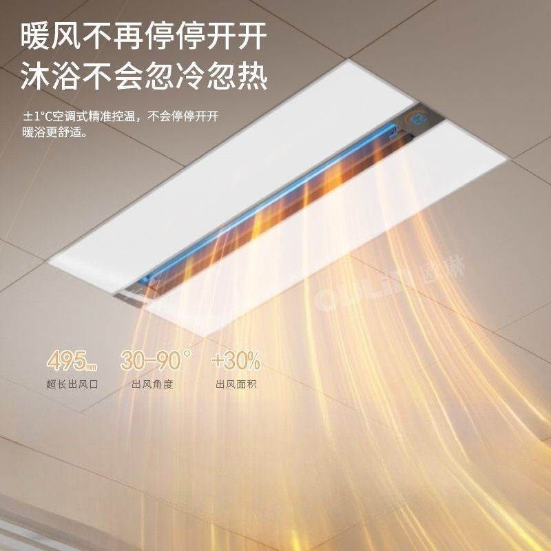 Smart 3-in-1 Bathroom Ceiling  - Smart Ceiling Fan With Light Remote review and price