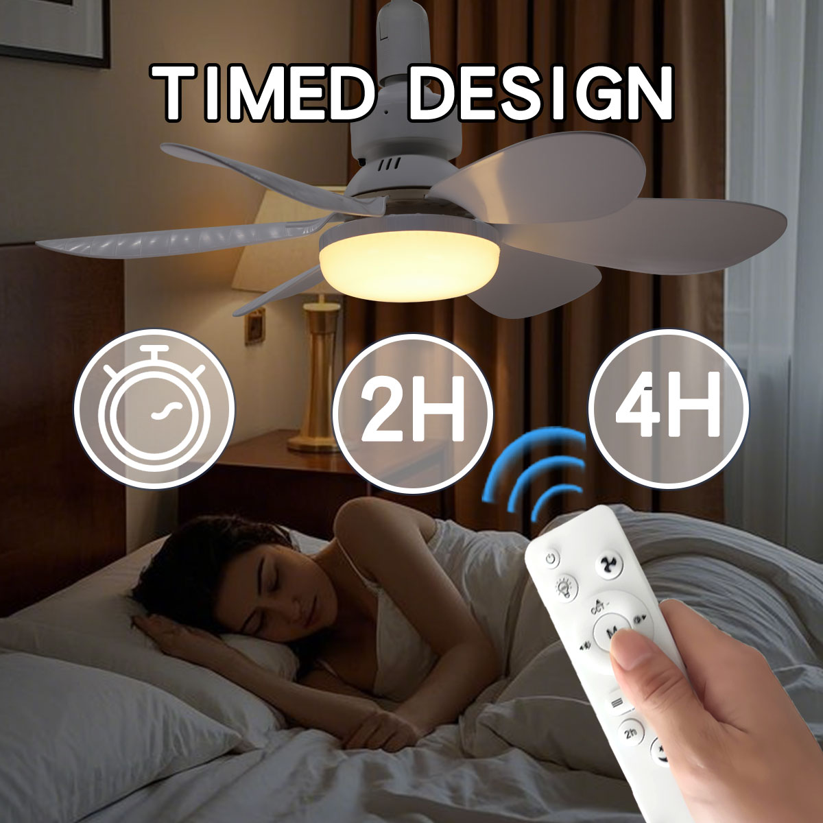 6 Blade Ceiling Fan with LED L - Ceiling Fan Led 3 Blade Modern review and price