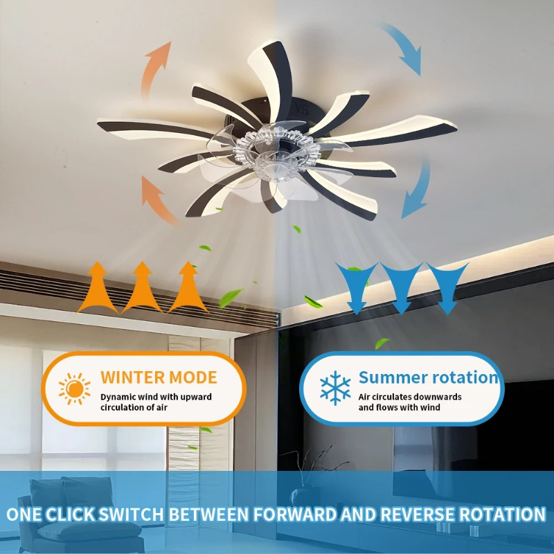 Living Room Ceiling Fan Lamp B - Smart Ceiling Fan With Light Remote review and price