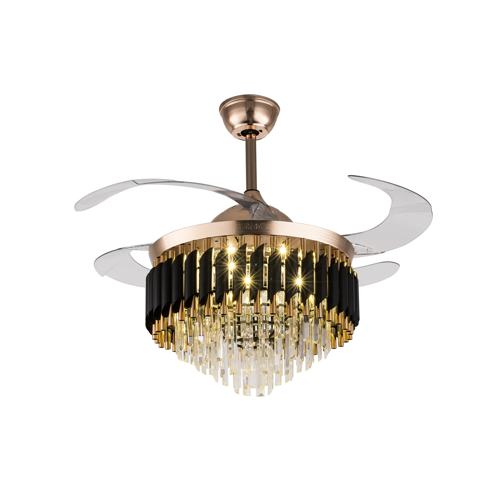 Retractable Ceiling Fans With  - Ceiling Fan Led 3 Blade Modern review and price